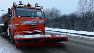 Уборка региональных дорог от снега